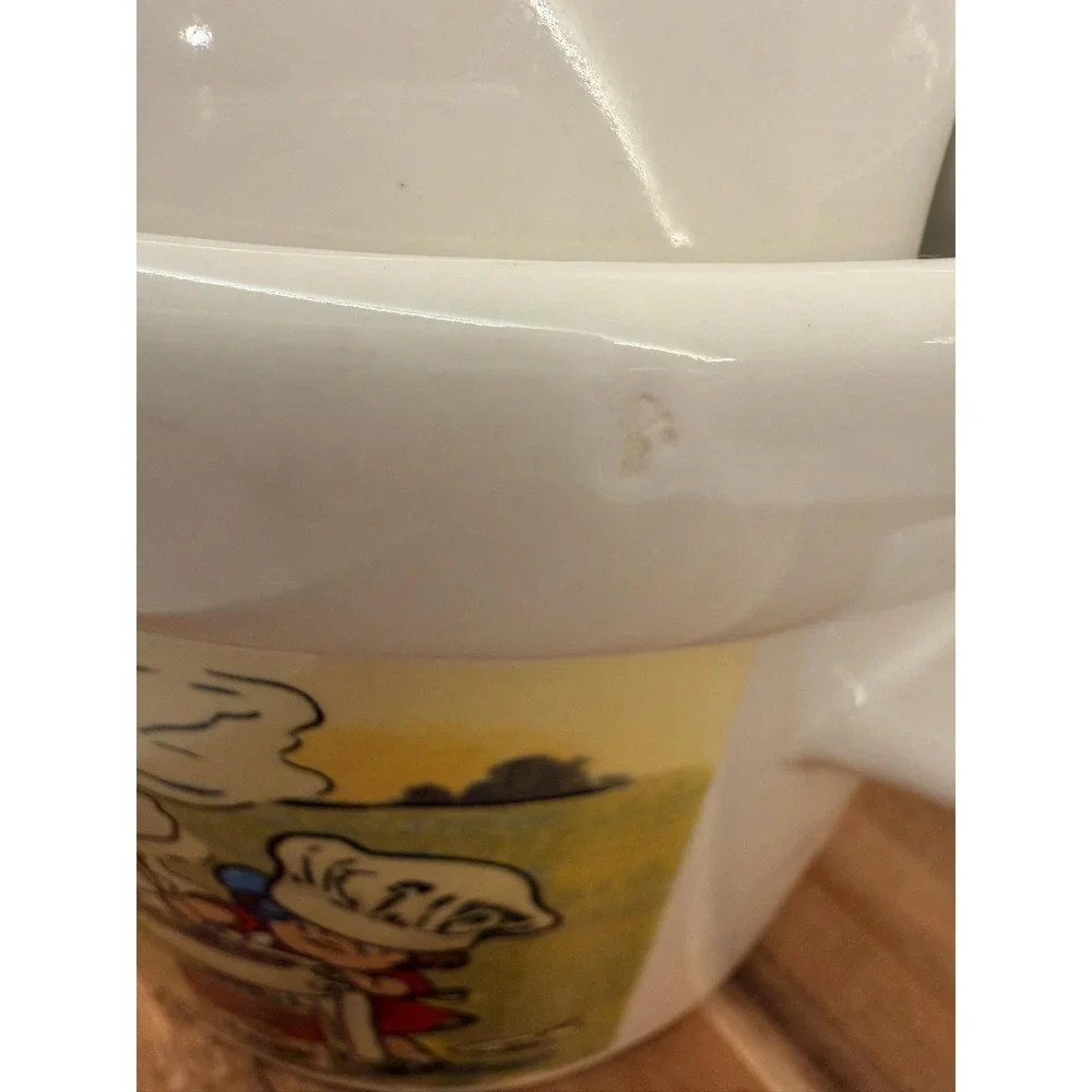 Vintage 1996 Campbell's‎ Kids Soup Tureen with Lid and Ladle Advertising